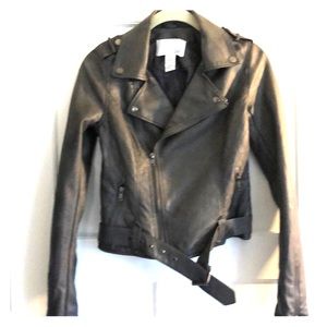 Faux Leather Jacket